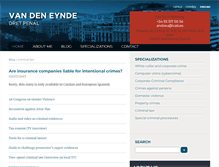 Tablet Screenshot of eynde.es
